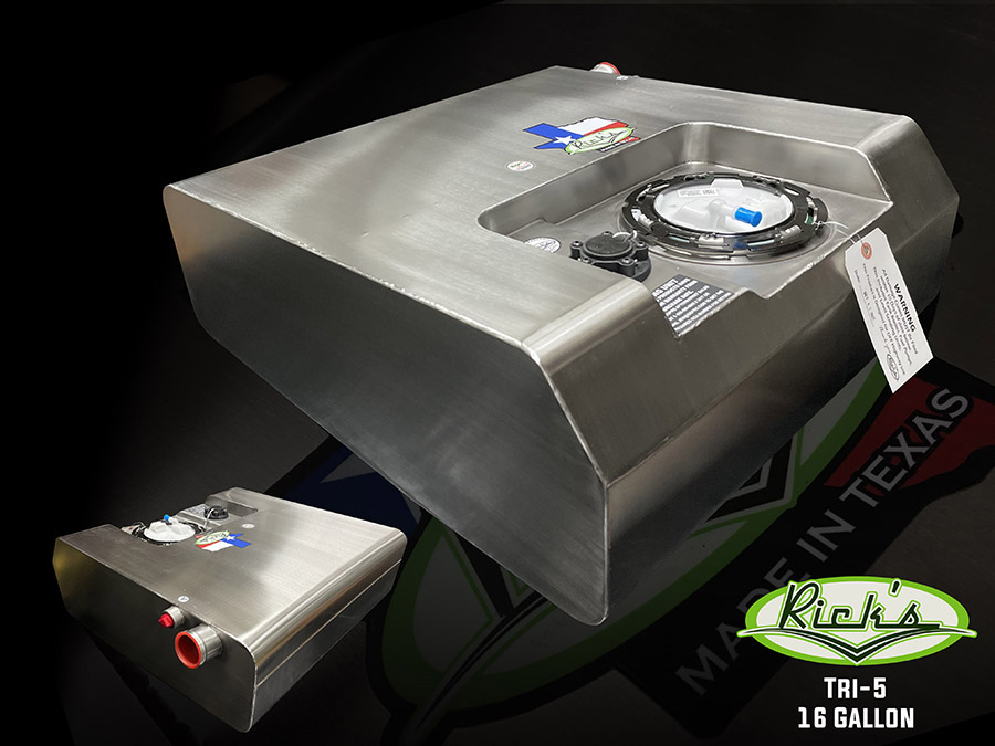 1955-57 Tri Five Chevy Stainless Steel Tank, 16 gallon - Custom